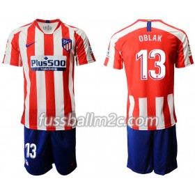 Fußballtrikots Atlético Madrid OBLAK 13 Kinder Heim Trikotsatz 2019-2020